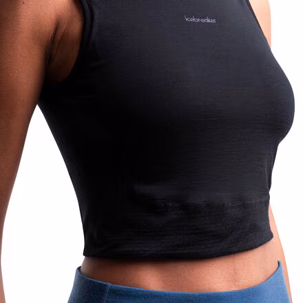 125 ZoneKnit Merino Energy Wind Cropped Bra-Tank - Women's