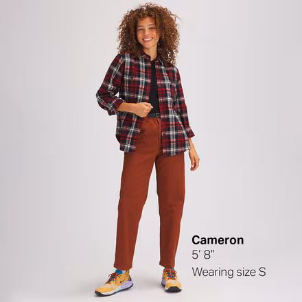 Plaid Flannel Shirt - Women's