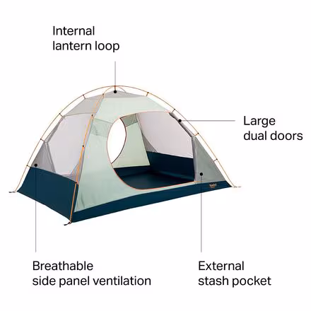 Kohana 4 Tent: 4-Person 3-Season