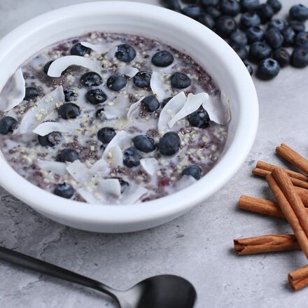 Blueberry Cinnamon Buckwheat Breakfast