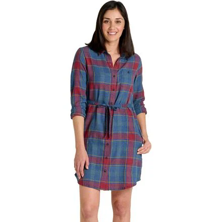 Re-Form Flannel Shirt Dress - Women's