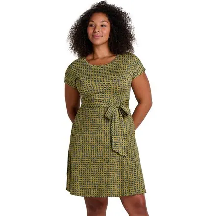 Cue Wrap Short-Sleeve Shirt Dress - Women's