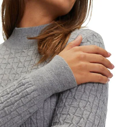 BA Cable Mock Sweater - Women's