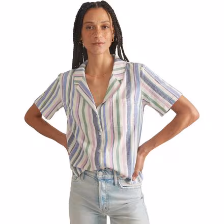 Lucy Short-Sleeve Hemp Resort Shirt - Women's