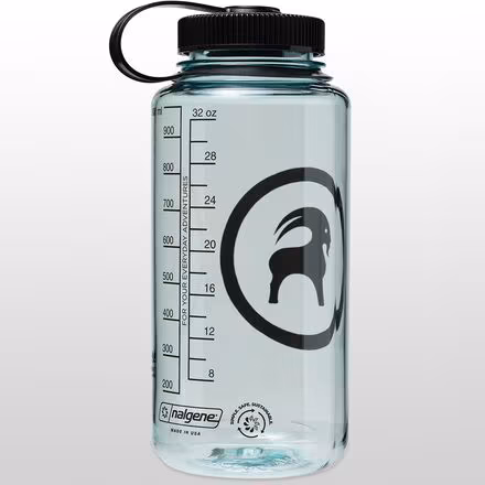 x Nalgene Goat Logo 32oz Wide Mouth Sustain Bottle