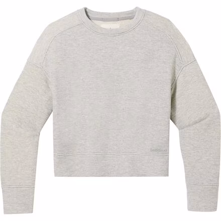 Recycled Terry Cropped Crew Sweatshirt - Women's