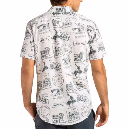 City Slicker Button Up Short-Sleeve Shirt - Men's