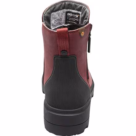 Holly Zip Leather Boot - Women's