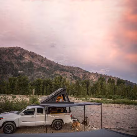 Assembled Blue Dot Voyager Duo Tent: 2-Person 4-Season