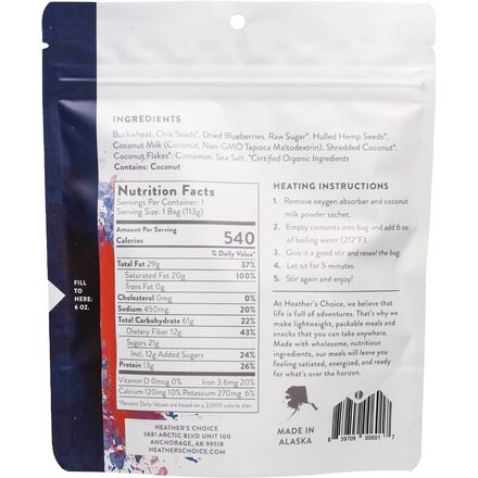 Blueberry Cinnamon Buckwheat Breakfast