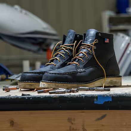 Bull Run Moc Toe 6in Wide Boot - Men's