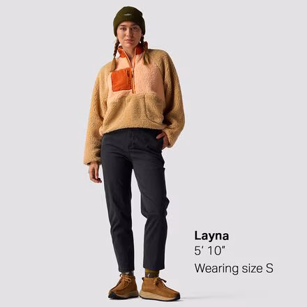 MTN 1/2-Zip High Pile Fleece Pullover - Women's