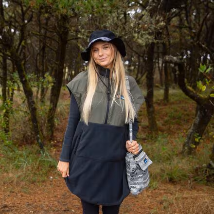 Neve Fleece Cape Dress - Women's