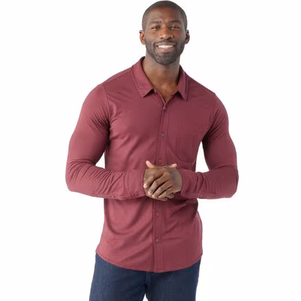 Merino Sport 150 Long-Sleeve Button-Up Shirt - Men's