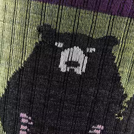 Bear Town Micro Crew Light Cushion Sock - Women's