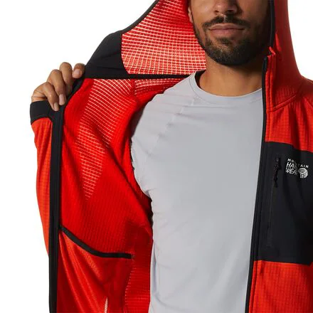 Polartec Power Grid Full-Zip Hoodie - Men's