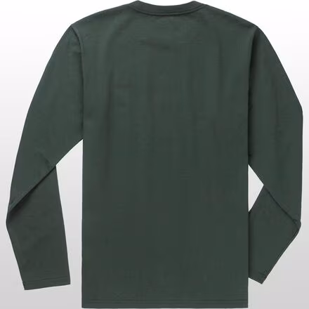 Solid Stake Felt Logo Long-Sleeve T-Shirt - Men's