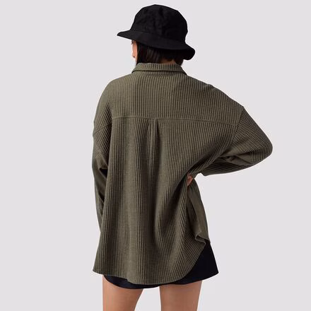 Waffle Button-Up - Women's
