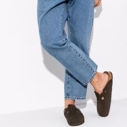 Boston Soft Footbed Suede Narrow Clog - Women's