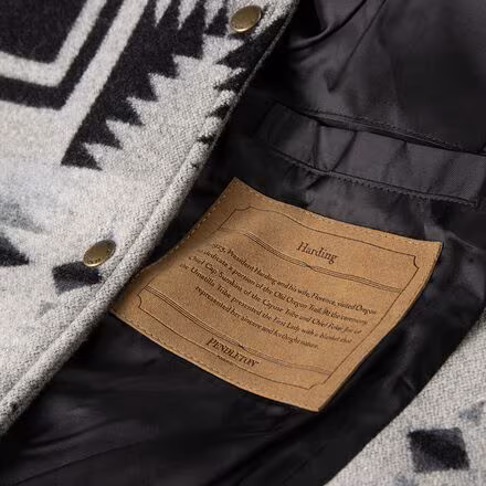 Jacquard Bomber Jacket - Women's