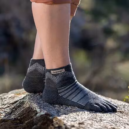 Outdoor Midweight Wool Mini Crew Sock - Men's