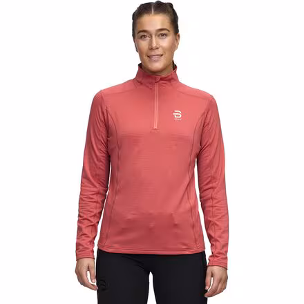 Grid 1/2-Zip Top - Women's