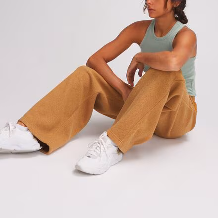 Wide Leg Fleece Pant - Women's