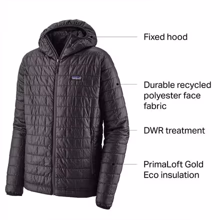 Nano Puff Hooded Insulated Jacket - Men's
