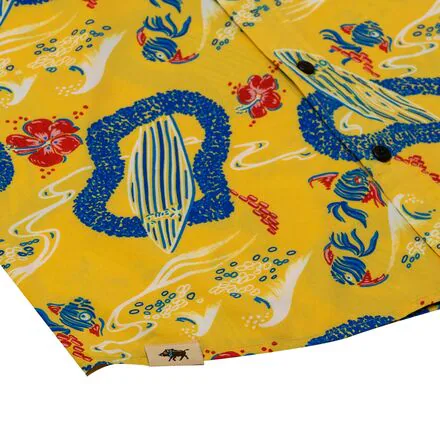 Recycled Surfboard Aloha Shirt - Men's
