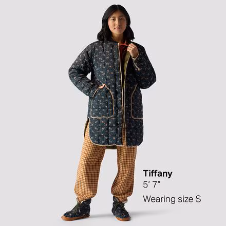 The Reversible Down Treeline Puffer - Women's