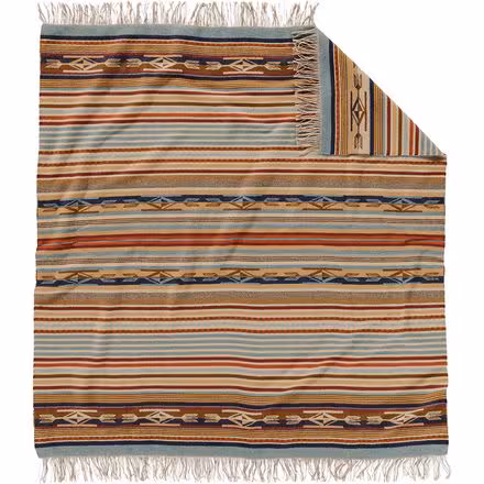 Fringed Jacquard Throw