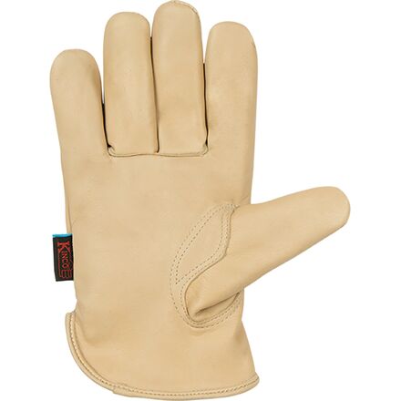 Lined Water-Resistant Premium Grain Cowhide Driver Glove