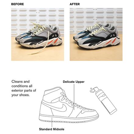 Ready To Use Foam Shoe Cleaner