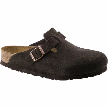Boston Soft Footbed Suede Clog - Women's