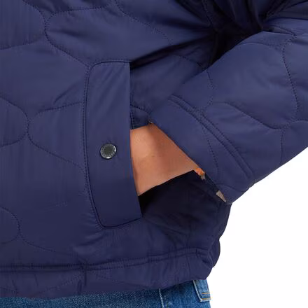 Printed Reversible Apia Quilt Jacket - Women's