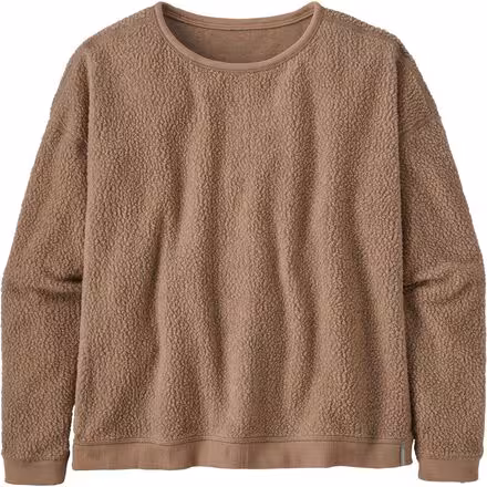Shearling Crew-Neck Sweater - Women's