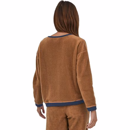 Shearling Crew-Neck Sweater - Women's