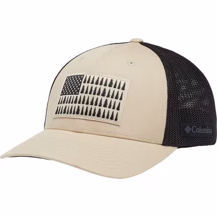 Mesh Tree Flag Trucker Hat
