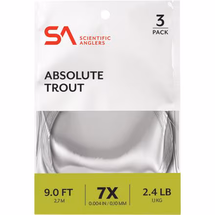 Absolute Trout - 9' - 3 Pack