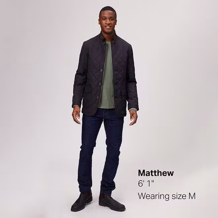 Quilted Lutz Jacket - Men's