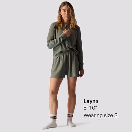 Wicking Waffle Short - Women's