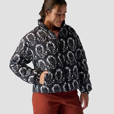 Printed Quilted Puffer - Women's