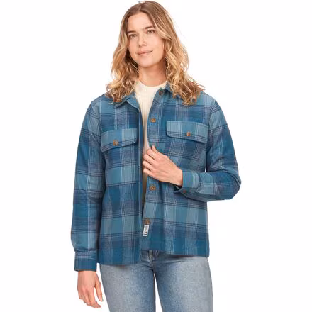 Incline Heavyweight Flannel Overshirt - Women's