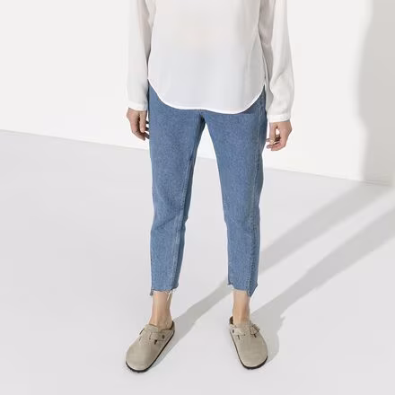 Boston Soft Footbed Suede Clog - Women's