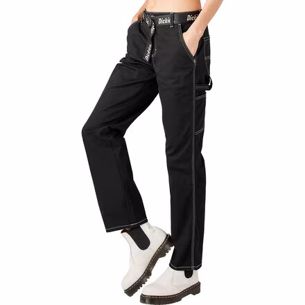 High Waisted Carpenter Pant + Belt - Women's
