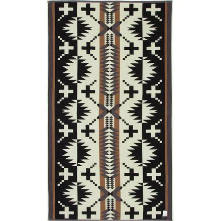 Oversized Jacquard Towel