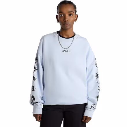 Peace Oversized Crew Sweatshirt - Women's