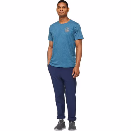 Llama Map Organic T-Shirt - Men's