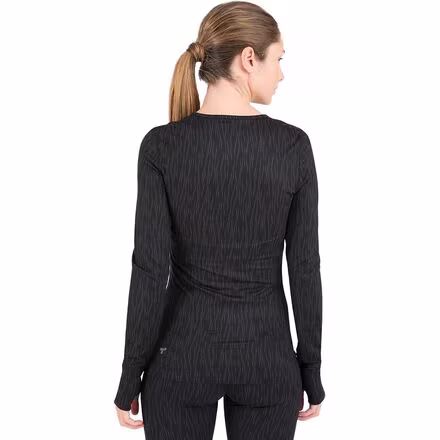 Cloud Nine Printed Crew Top 2.0 - Women's