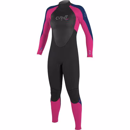 Epic 3/2mm Back Zip Full Wetsuit - Girls'